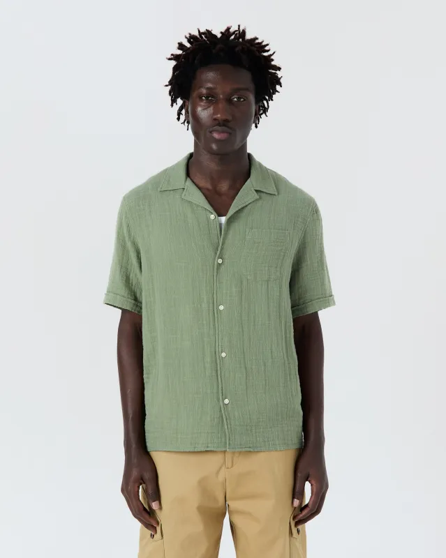 Chemise Bidart vert made by bonnegueule