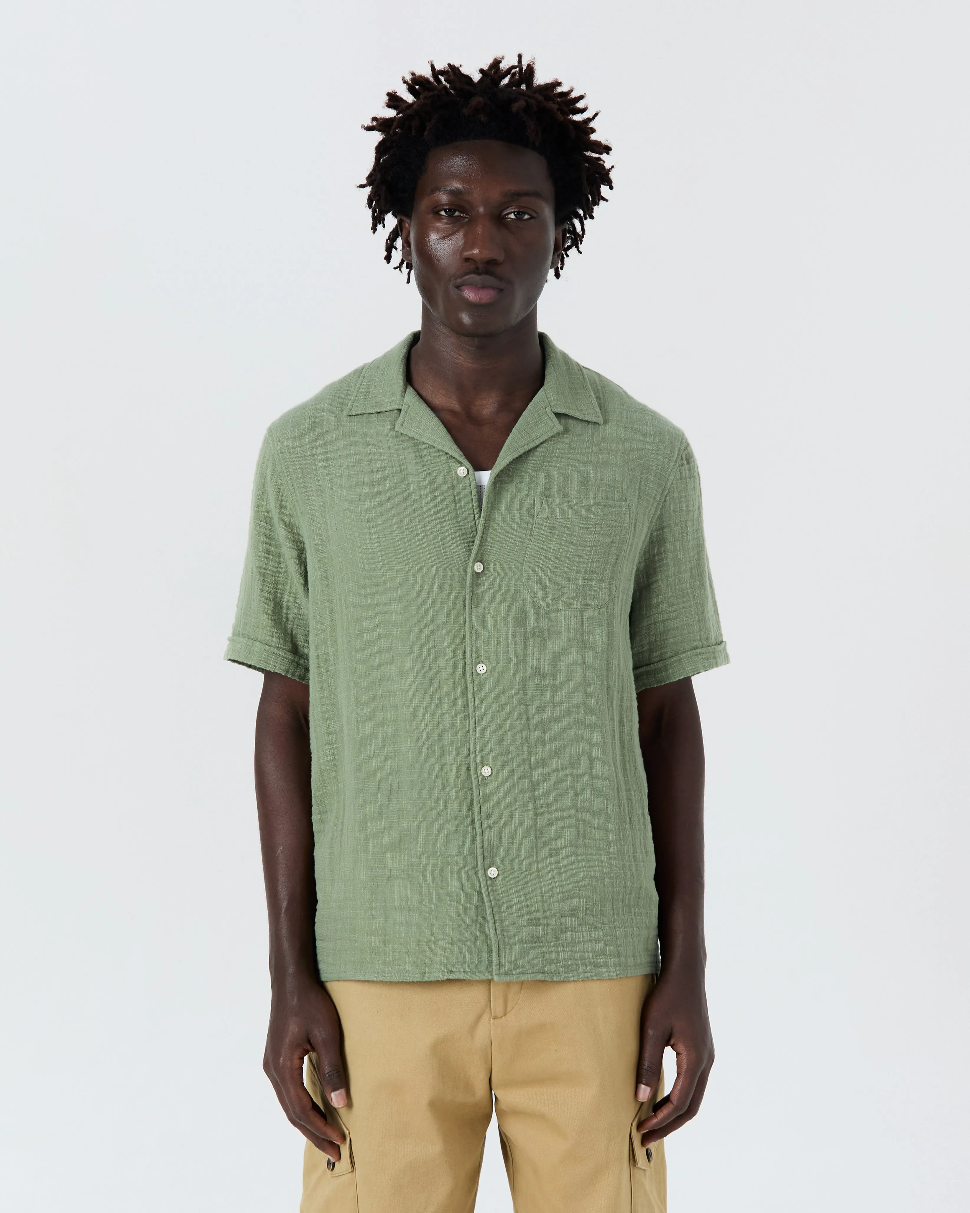 Chemise Bidart vert sold by bonnegueule