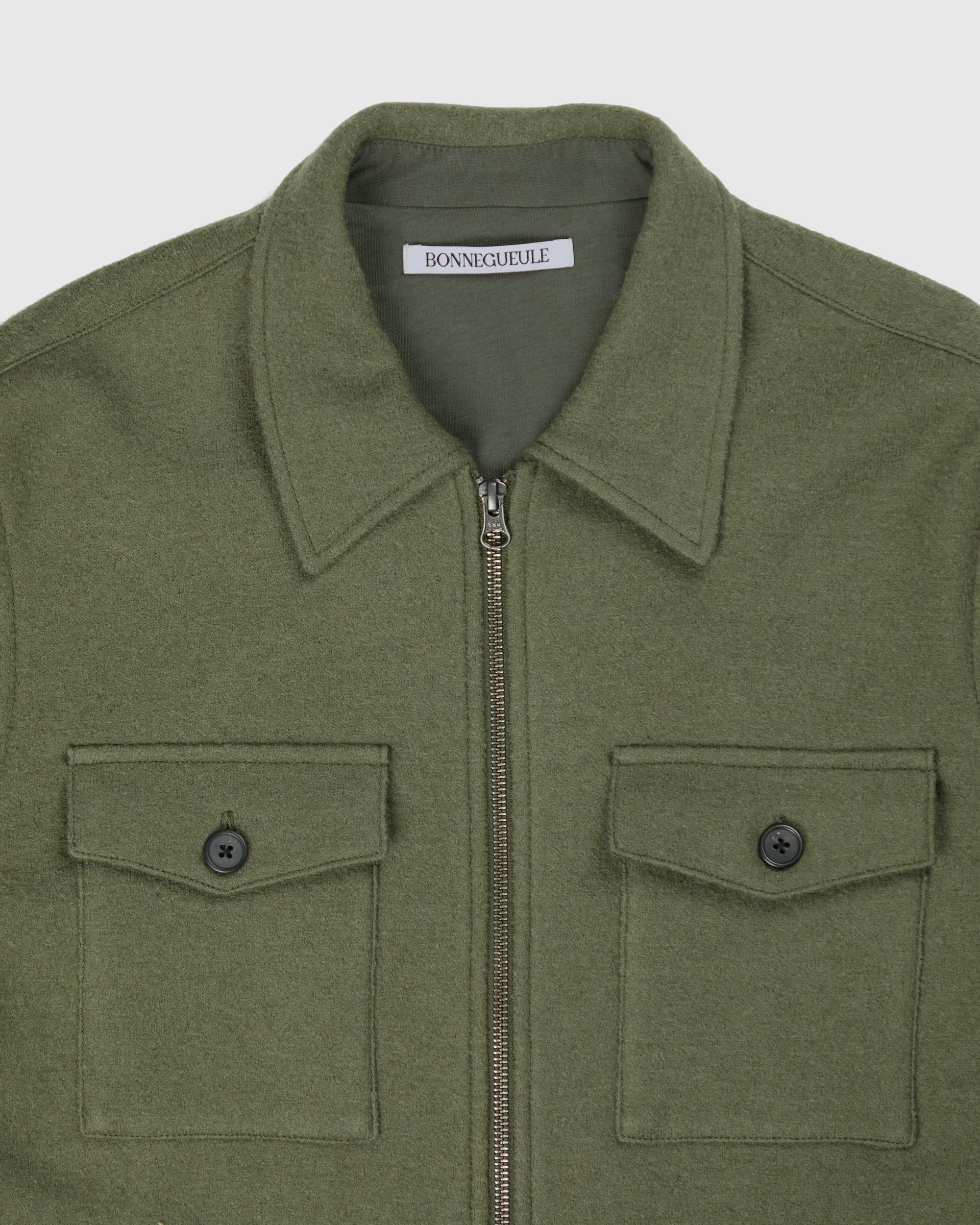 Surchemise Messina vert loden sold by bonnegueule product image thumbnail 5