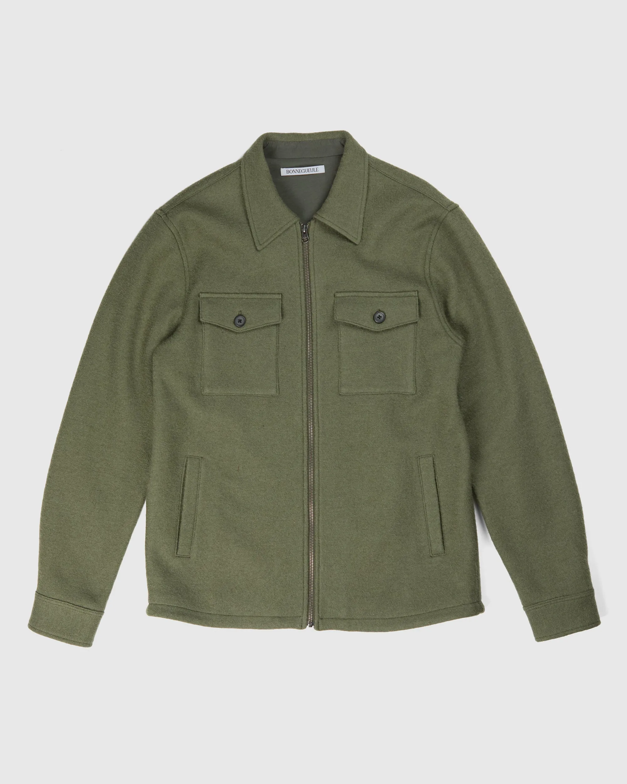 Surchemise Messina vert loden sold by bonnegueule product image thumbnail 4
