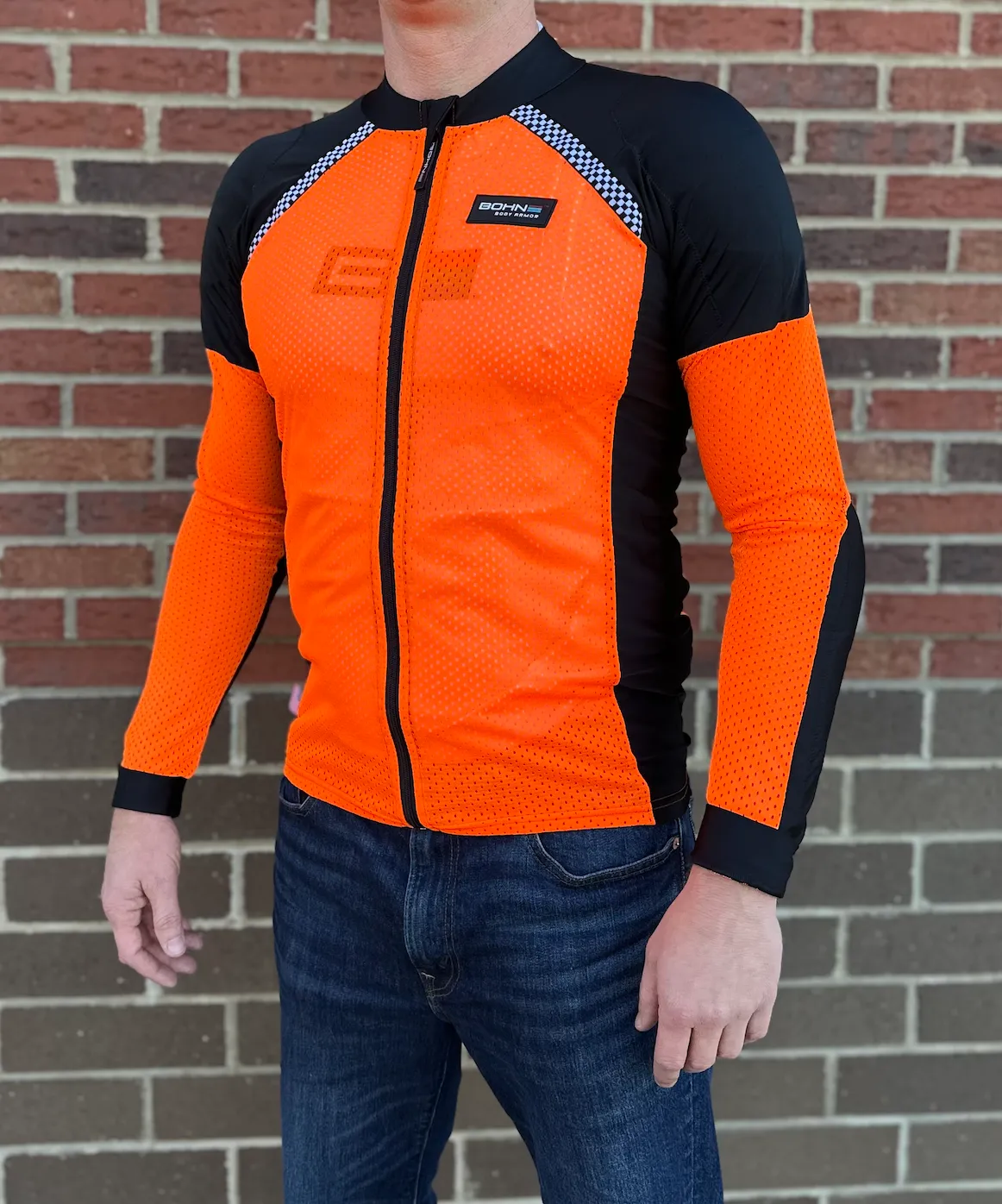 Airtex™ Armored Motorcycle Shirt - Orange sold by Bohn Armor product image thumbnail 2