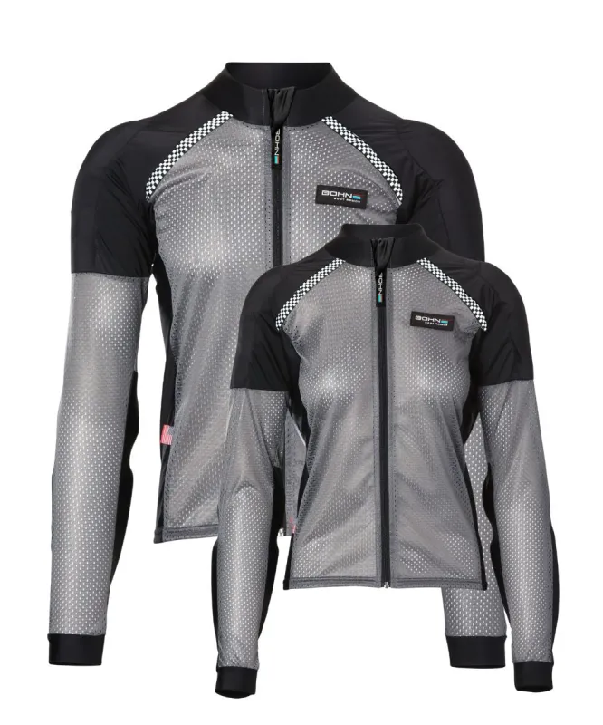 Airtex™ Armored Motorcycle Shirt - Gray made by Bohn Armor