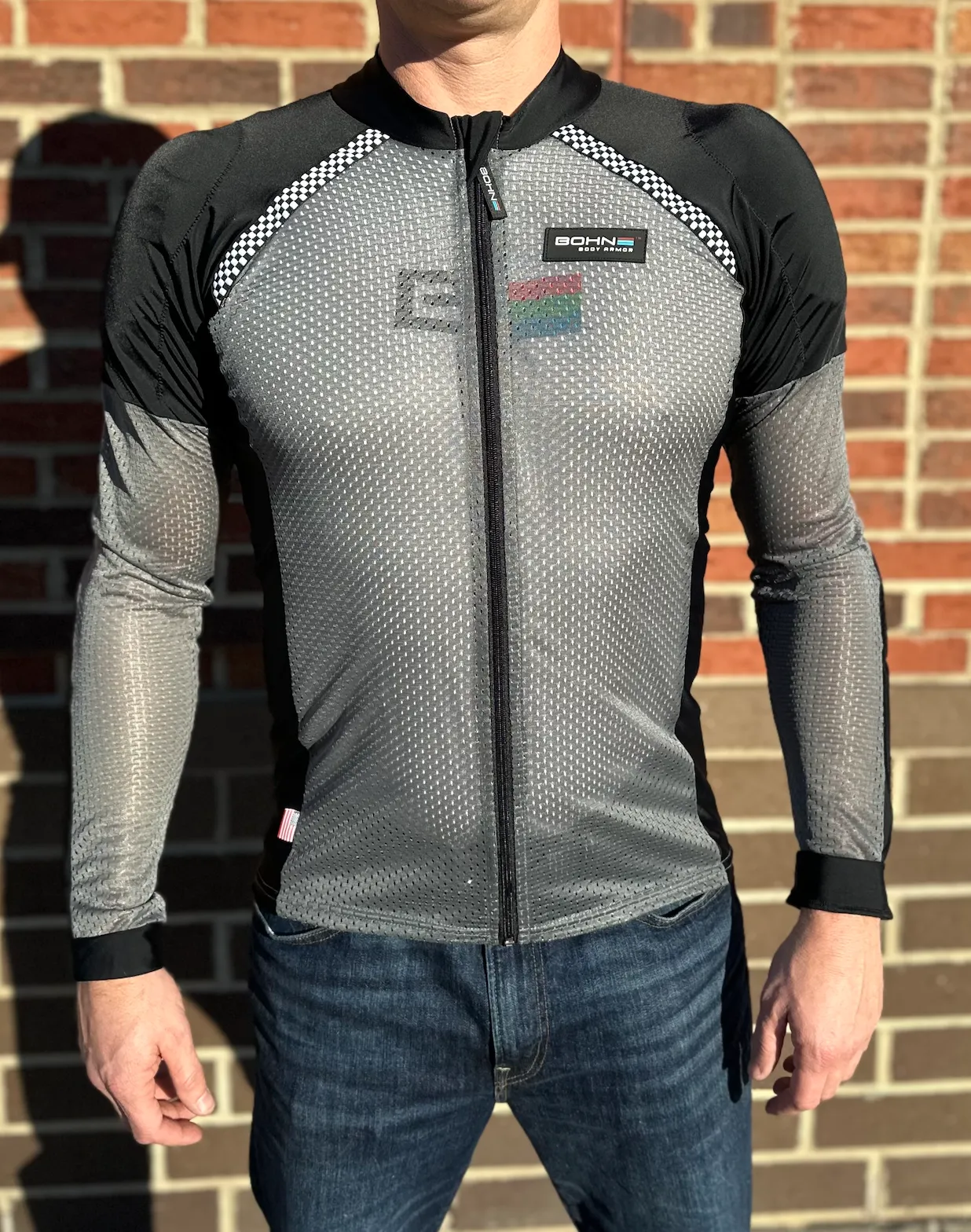 Airtex™ Armored Motorcycle Shirt - Gray sold by Bohn Armor product image thumbnail 2