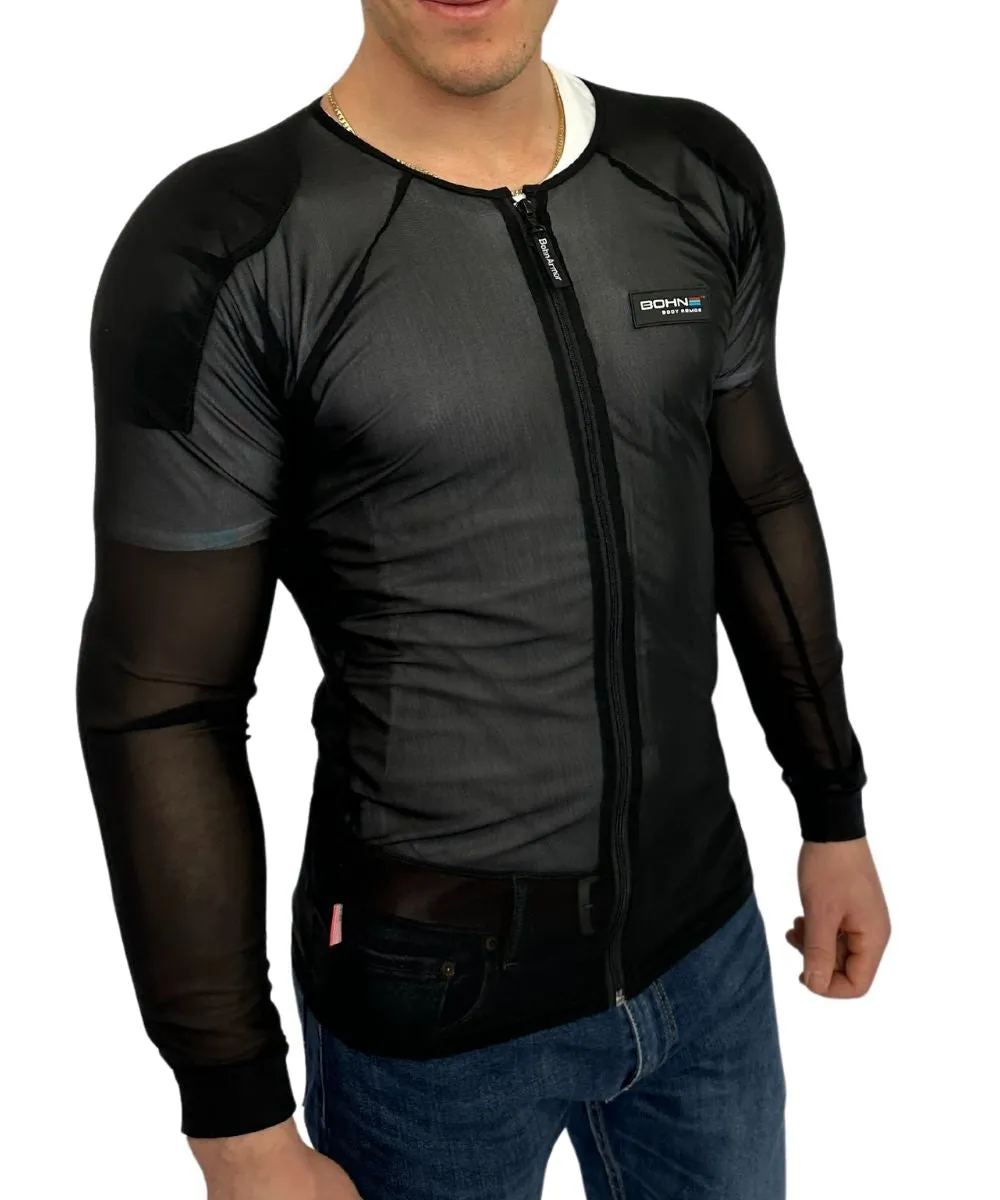 Cool-Air™ Mesh Armored Motorcycle Shirt sold by Bohn Armor product image thumbnail 2