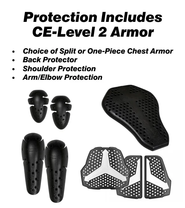 Airtex™ "Adventure" Motorcycle Shirt w/ Chest Protection sold by Bohn Armor product image thumbnail 3