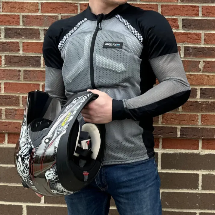 Airtex™ "Adventure" Motorcycle Shirt w/ Chest Protection sold by Bohn Armor product image thumbnail 2
