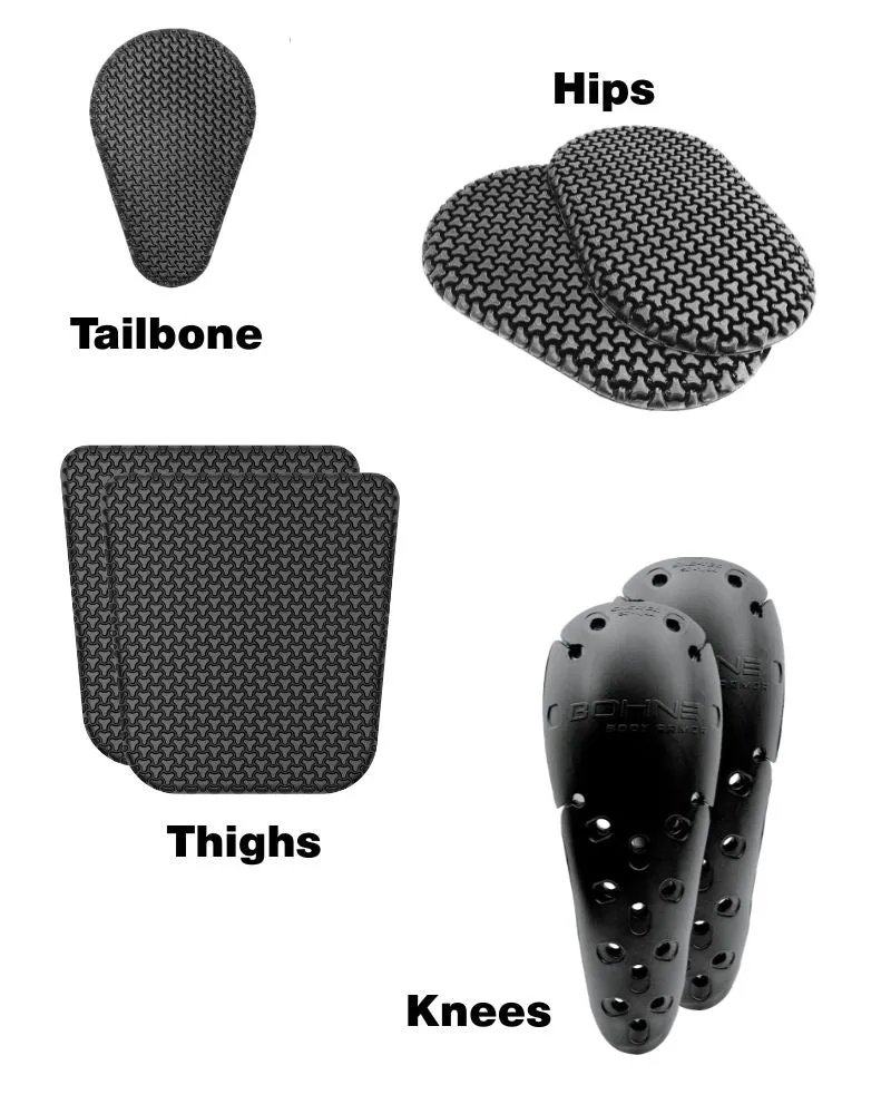 "Original” All-Season Lycra | Armored Motorcycle Riding Pants | 5x12 sold by Bohn Armor product image thumbnail 3