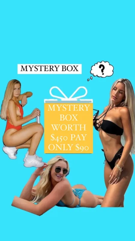 MYSTERY BOX WORTH $450 PAY ONLY $90 sold by Sunny Co Clothing