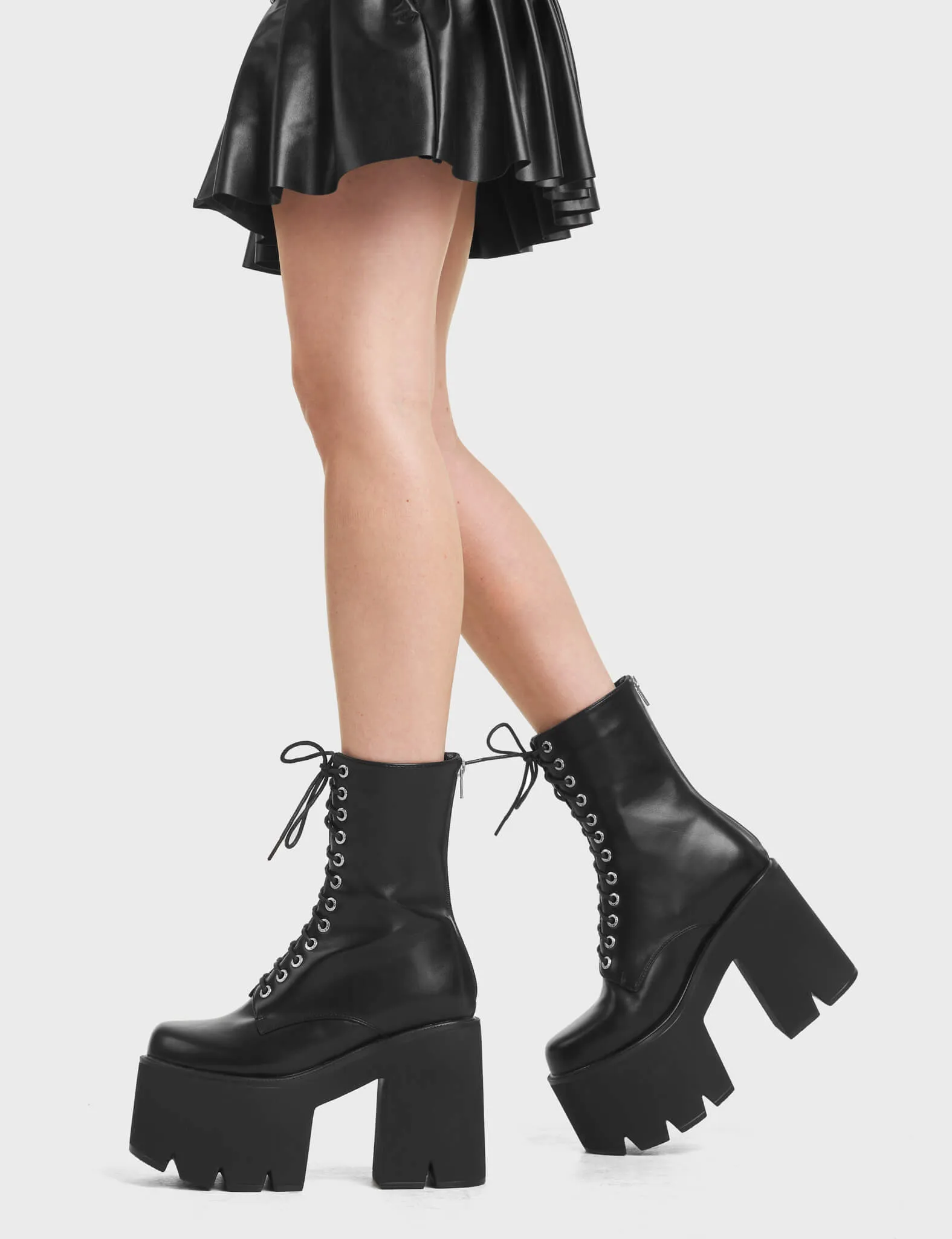 Iconic Chunky Platform Ankle Boots sold by Lamoda product image thumbnail 3