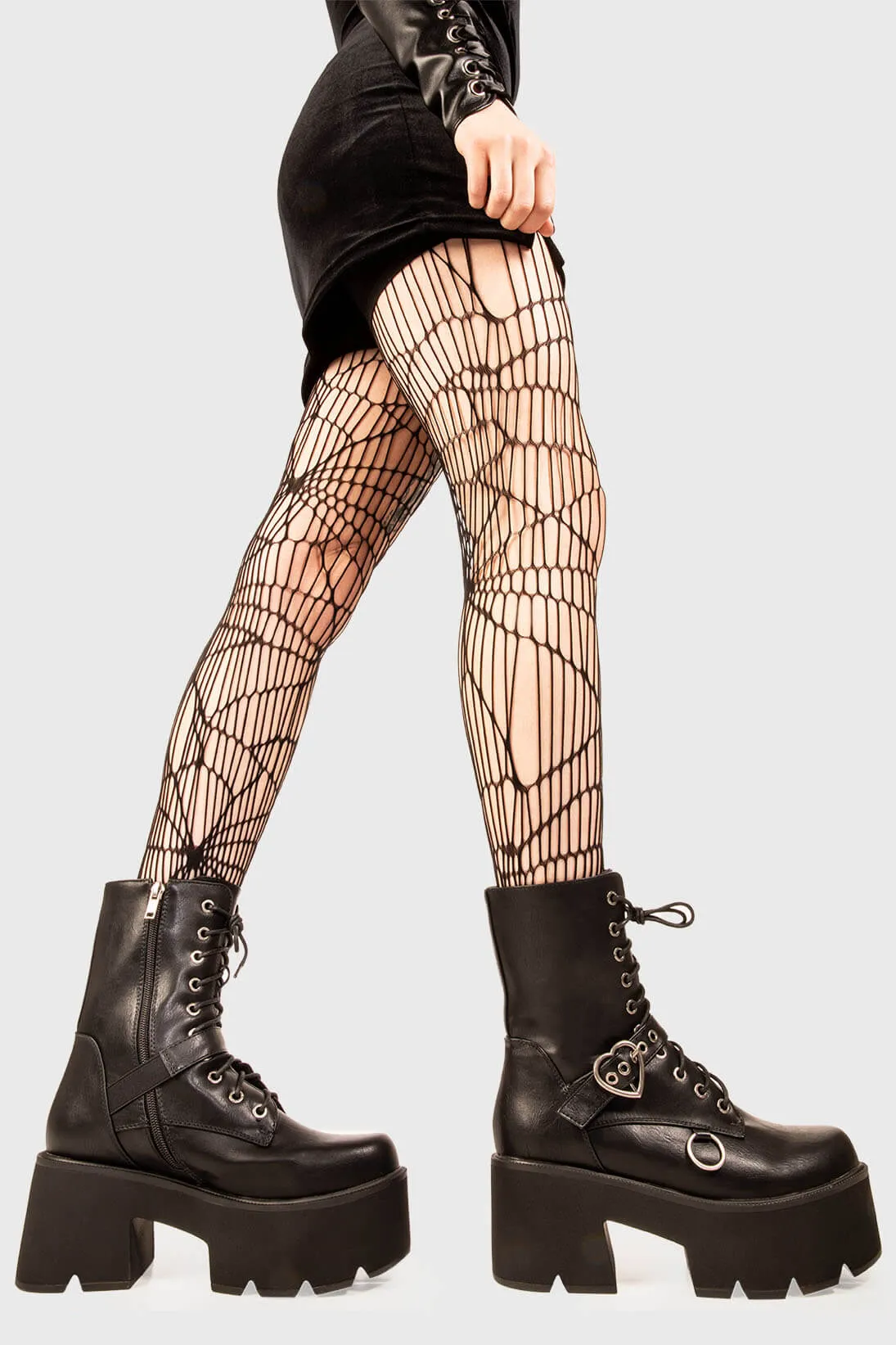 Heartless Chunky Platform Boots sold by Lamoda product image thumbnail 3