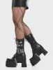 Bite My Tongue Chunky Platform Calf Boots sold by Lamoda