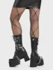 Bite My Tongue Chunky Platform Calf Boots sold by Lamoda