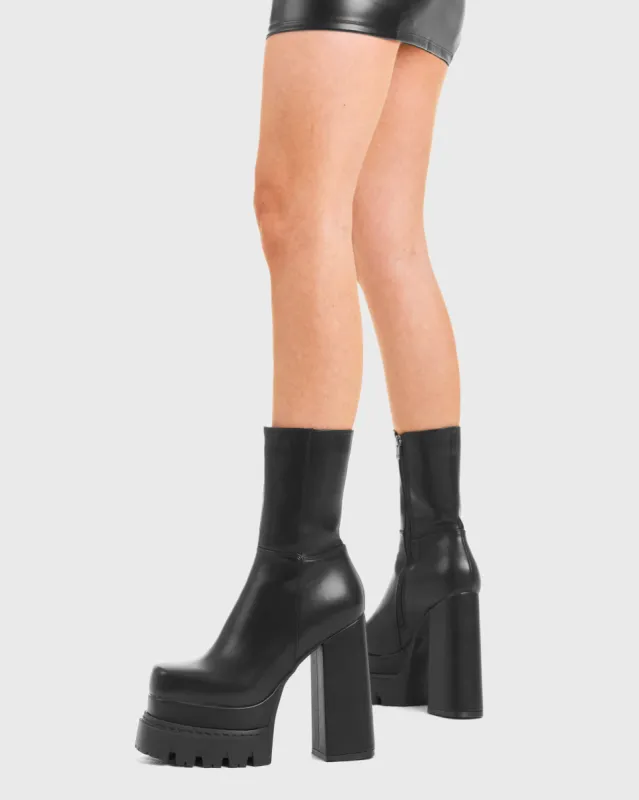 Undeniable Platform Ankle Boots sold by Lamoda