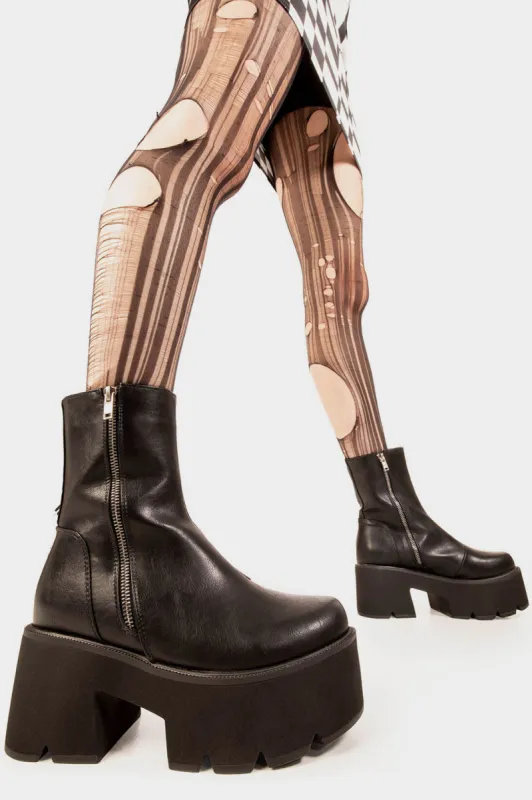 Tell Me Lies Chunky Platform Boots sold by Lamoda