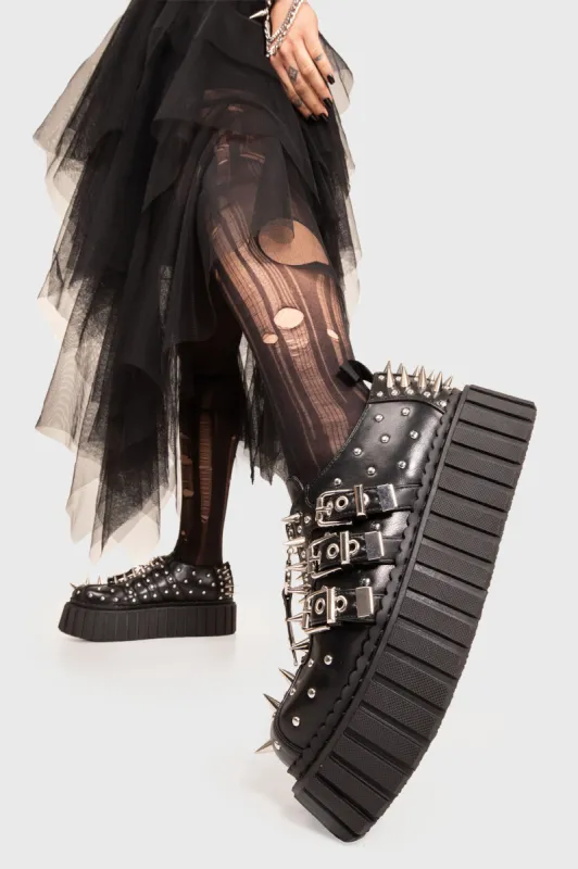 Manic Monday Chunky Creeper Shoes sold by Lamoda