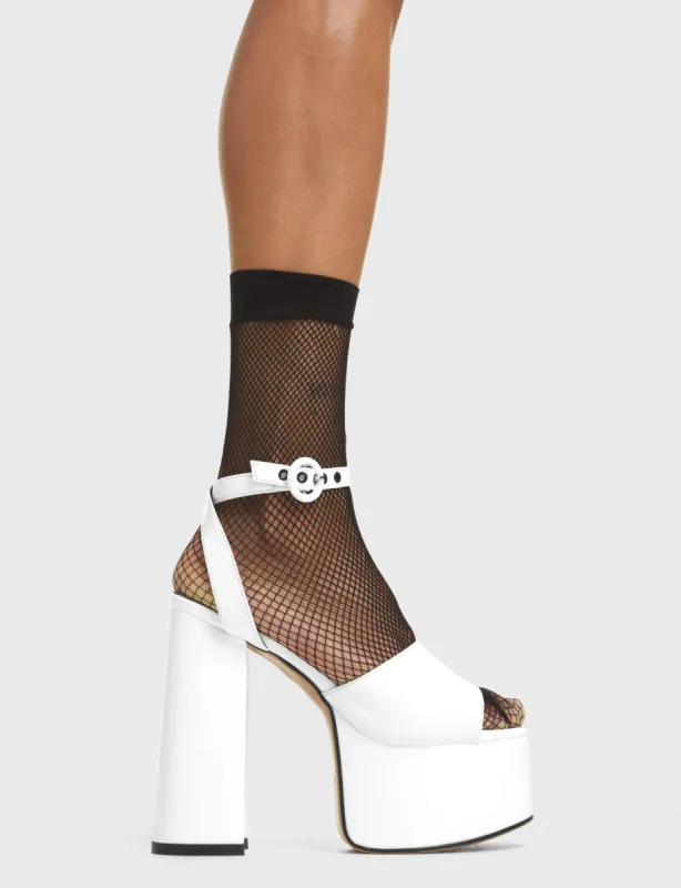 All For You Platform Sandals sold by Lamoda