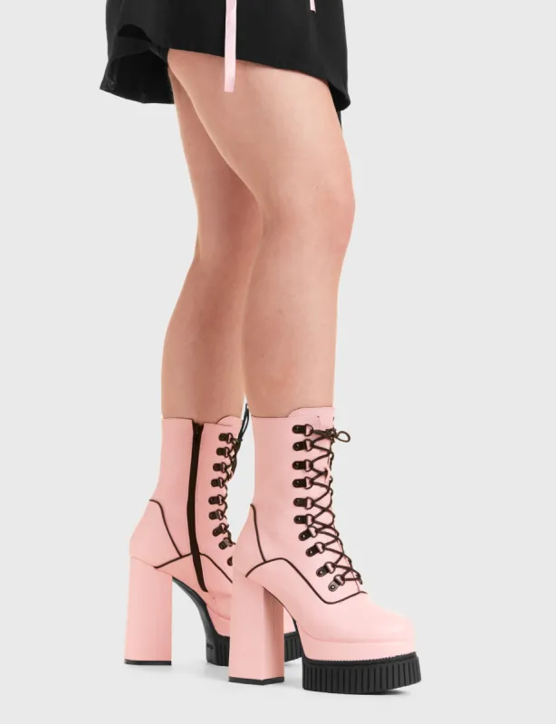 Stargazer Creeper Platform Ankle Boots sold by Lamoda
