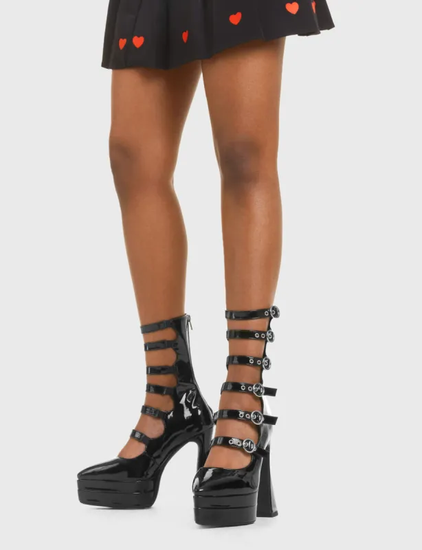 Revolution Platform Ankle Boots sold by Lamoda