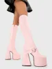 Walk With Love Platform Knee High Boots sold by Lamoda