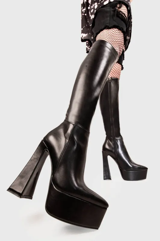 Content Platform Knee High Boots sold by Lamoda