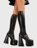 Walk With Love Platform Knee High Boots sold by Lamoda