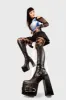 Blair Wide Calf Platform Knee High Boots sold by Lamoda