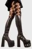 Blair Wide Calf Platform Knee High Boots sold by Lamoda