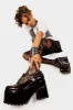 Last Chance Chunky Platform Mary Jane Shoes sold by Lamoda
