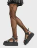 Convincing Chunky Platform Creeper Sandals sold by Lamoda