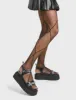 Convincing Chunky Platform Creeper Sandals sold by Lamoda