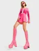 Willpower Platform Knee High Boots sold by Lamoda