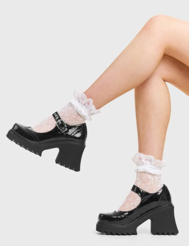 Daring Chunky Mary Jane Shoes sold by Lamoda