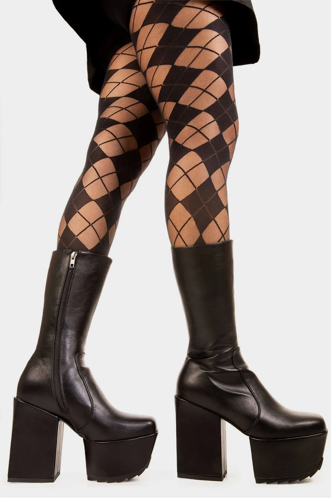 Magnolia Chunky Platform Boots sold by Lamoda product image thumbnail 5