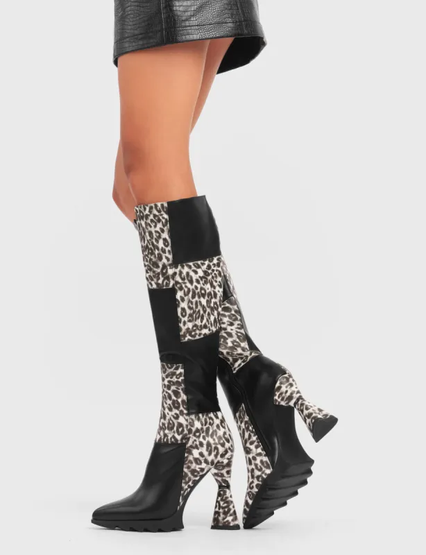 Love Shot Platform Knee High Boots sold by Lamoda