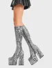 Messenger Platform Knee High Boots sold by Lamoda