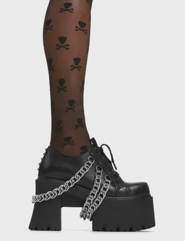 Illusion Chunky Platform Shoes sold by Lamoda