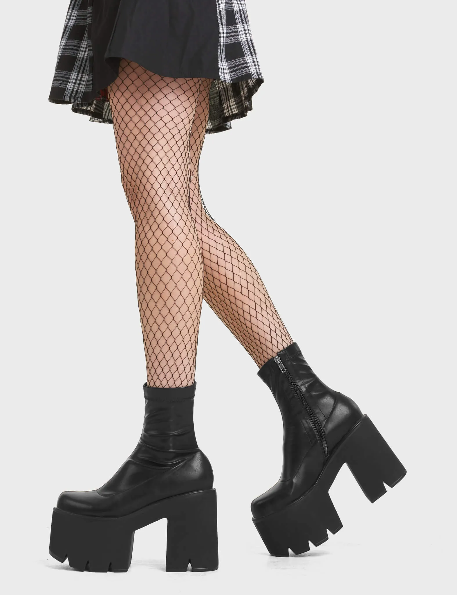 Switch Off Chunky Platform Ankle Boots sold by Lamoda product image thumbnail 3