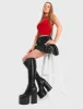 Heart Vs Head Platform Knee High Boots sold by Lamoda
