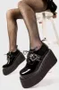 Stick To It Chunky Platform Creeper Shoes sold by Lamoda