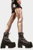 Lamoda Flip The Switch Black PU Chunky Platform Boots Gothic Alternative sold by Lamoda