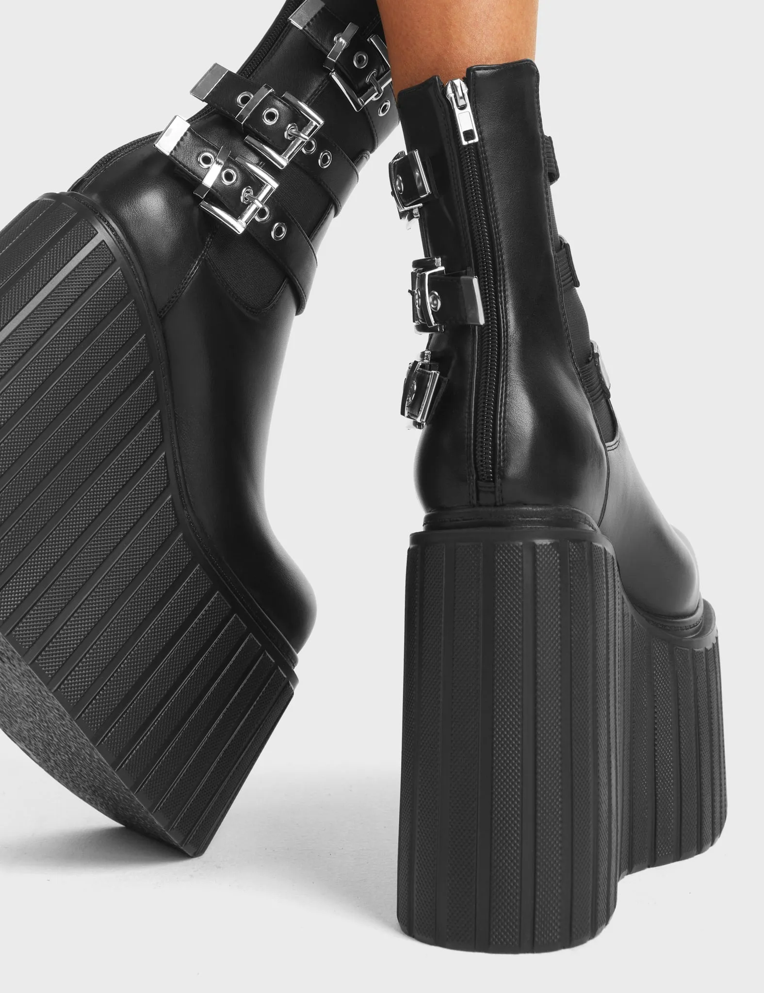 Good Initiative Chunky Creeper Ankle Boots sold by Lamoda product image thumbnail 4