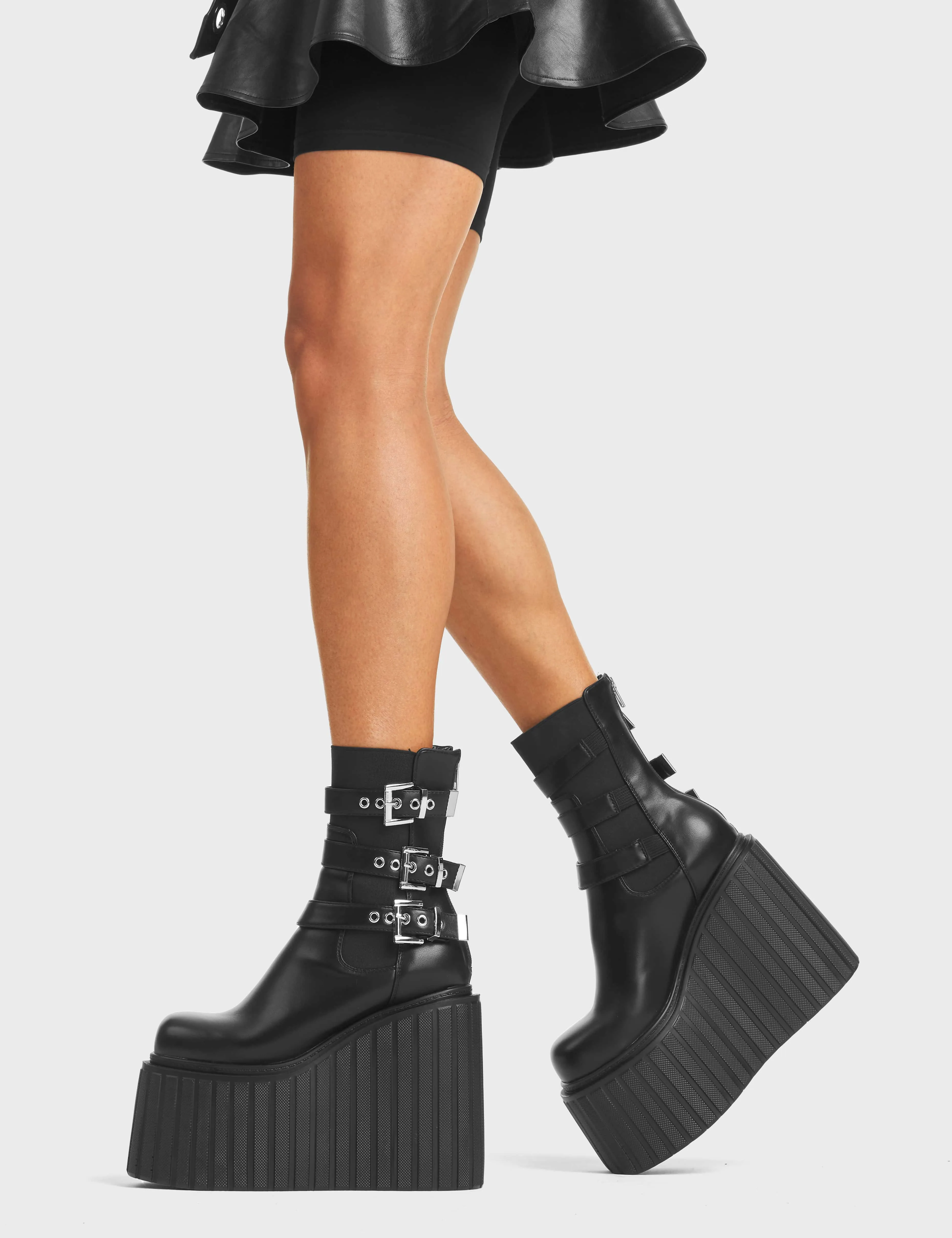 Good Initiative Chunky Creeper Ankle Boots sold by Lamoda product image thumbnail 5