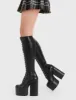 Everest Platform Knee High Boots sold by Lamoda