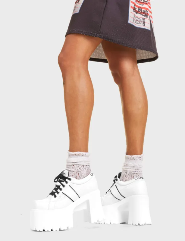 Easy Going Chunky Platform Sneakers sold by Lamoda