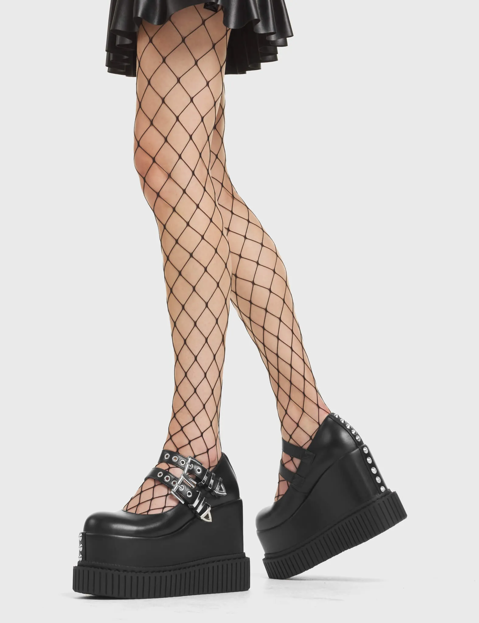Menace Chunky Platform Creeper Shoes sold by Lamoda product image thumbnail 2