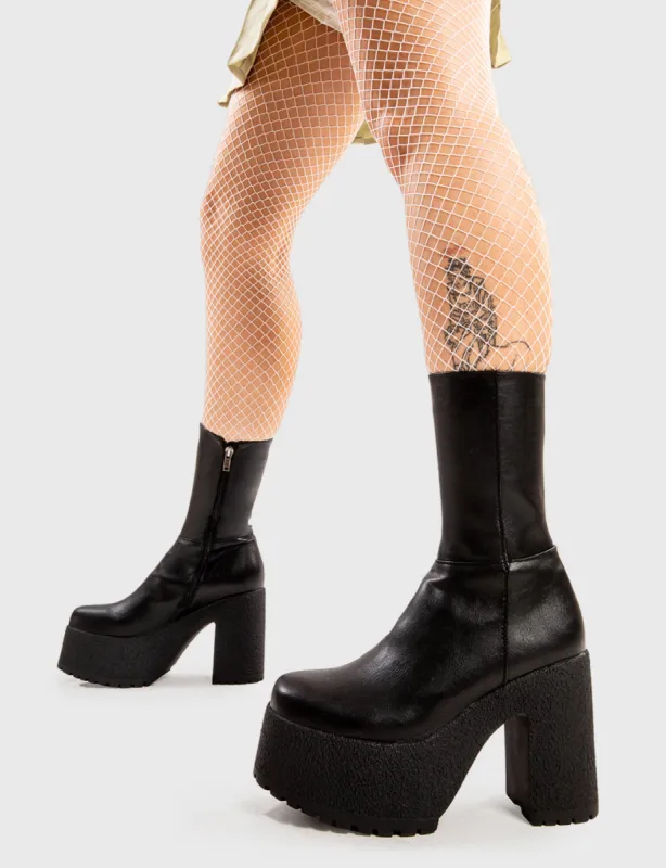 You Wish Platform Ankle Boots sold by Lamoda