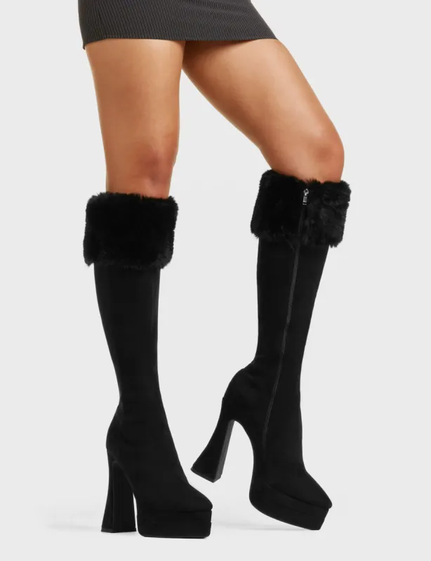 Good Soul Platform Knee High Boots made by Lamoda