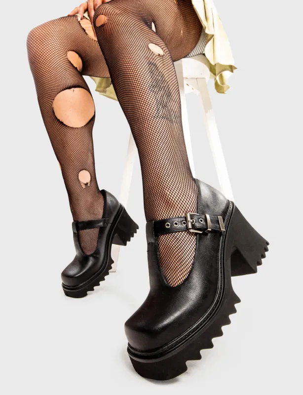 Quiet Storm Chunky Mary Jane Shoes sold by Lamoda