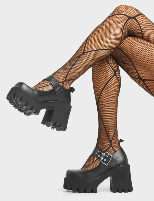 Evil Mind Chunky Platform Mary Jane Shoes sold by Lamoda