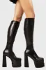 Compliment Platform Knee High Boots sold by Lamoda